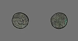 Coin Depicting a Griffin by Ancient Greek