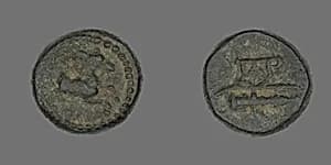 Coin Depicting a Horse by Ancient Greek