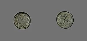 Coin Depicting a Shield by Ancient Greek