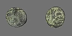 Coin Depicting a Sphinx by Ancient Greek
