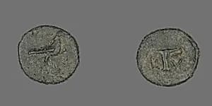 Coin Depicting an Eagle by Ancient Greek