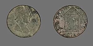 Coin Depicting Senate by Ancient Roman