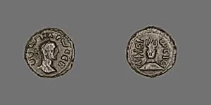 Coin Portraying Emperor Carus by Ancient Roman