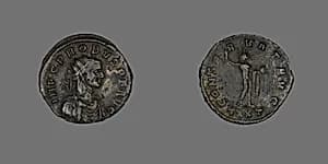 Coin Portraying Emperor Probus by Ancient Roman