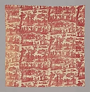 Commedia del'Arte (Furnishing Fabric) by Unknown