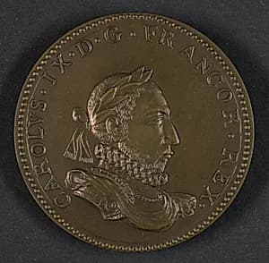 Commemorating Carolus IX by French