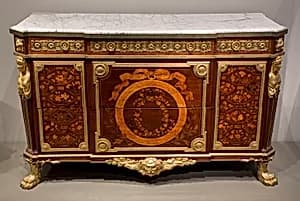 Commode by Jean Henri Riesener
