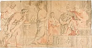 Condemnation of Saint Cecilia by Domenichino