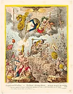 Confederated Coalition by James Gillray