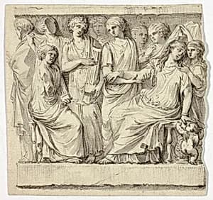 Copy after Sarcophagus by Unknown artist