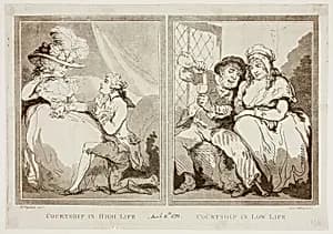 Courtship in High and Low Life by Samuel Alken