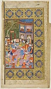 Courtyard of a Palace by Islamic