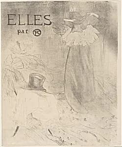 Cover for Elles by Henri de Toulouse-Lautrec