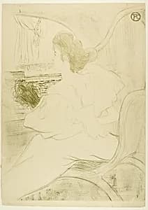 Cover for L'Estampe originale by Henri de Toulouse-Lautrec