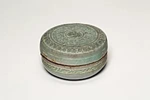 Covered Cosmetic Box by Unknown
