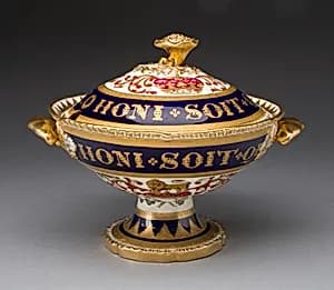 Covered Cream Bowl by H. & R. Daniel (Firm)