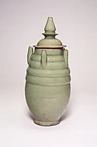 Covered Jar with Spouts by Unknown