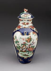 Covered Vase by Worcester Porcelain Factory