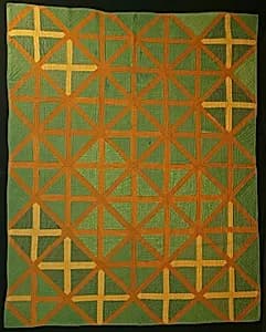 "Crossroads" Quilt by Unknown