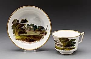 Cup and Saucer by Wedgwood Manufactory