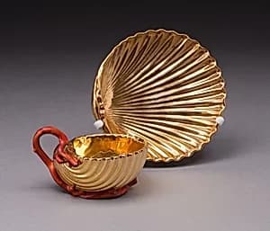 Cup and Saucer by Pierre-Louis Dagoty