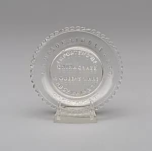 Cup plate by Sampson, Lindley & Co.