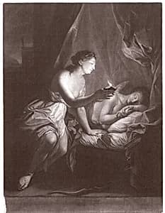 Cupid and Psyche by James McArdell