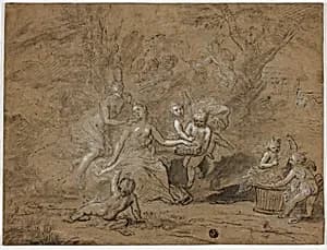 Cupid and Psyche by Bon Boullongne
