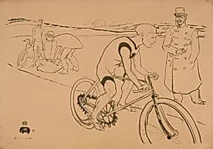 Cycle Michael by Henri de Toulouse-Lautrec