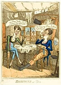 Dandies at Tea
