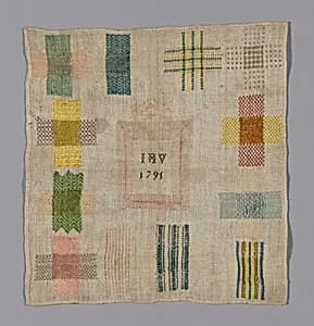 Darning Sampler by Unknown