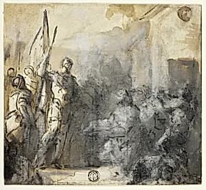 David and Abigail by Domenico Mondo