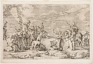 Death of Atilius Regulus by Salvator Rosa