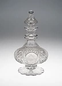 Decanter with Stopper by Baccarat Glassworks