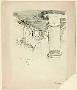 Deck of Steamer