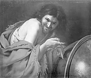 Democritus, the Laughing Philosopher by Spanish