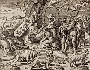 Descent from the Ark by Giulio Bonasone