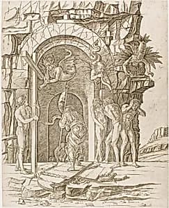 Descent into Limbo by Andrea Mantegna