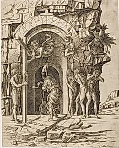 Descent into Limbo by Andrea Mantegna