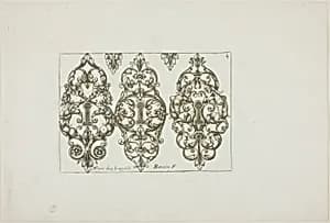 Designs for Locksmiths by Jean Bérain, I