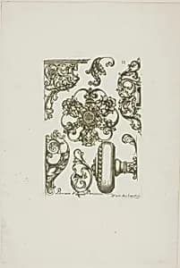Designs for Locksmiths by Jean Bérain, I