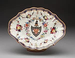 Dessert Dish by Worcester Porcelain Factory