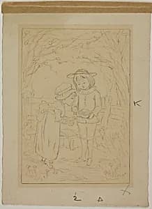 Discovery of Bird's Nest by Kate Greenaway