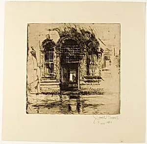 Doorway, Venice by Joseph Pennell