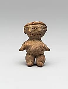 Double-Faced Female Figurine by Tlatilco