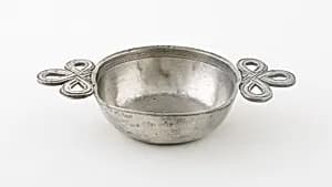 Double Ribbon-Handled Porringer by Unknown