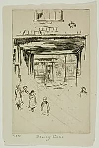 Drury Lane by James McNeill Whistler