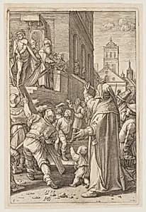 Ecce Homo, from The Passion by Hendrick Goltzius