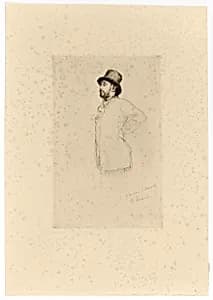 Edgar Degas, Standing