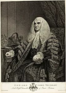 Edward, Lord Thurlow by Francesco Bartolozzi